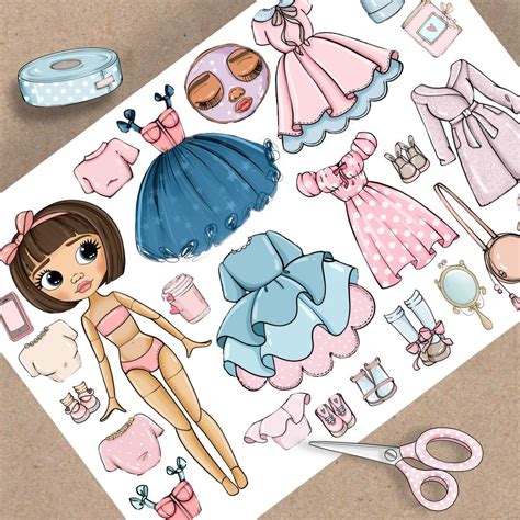 papercraft dolls|free printable papercraft dolls.